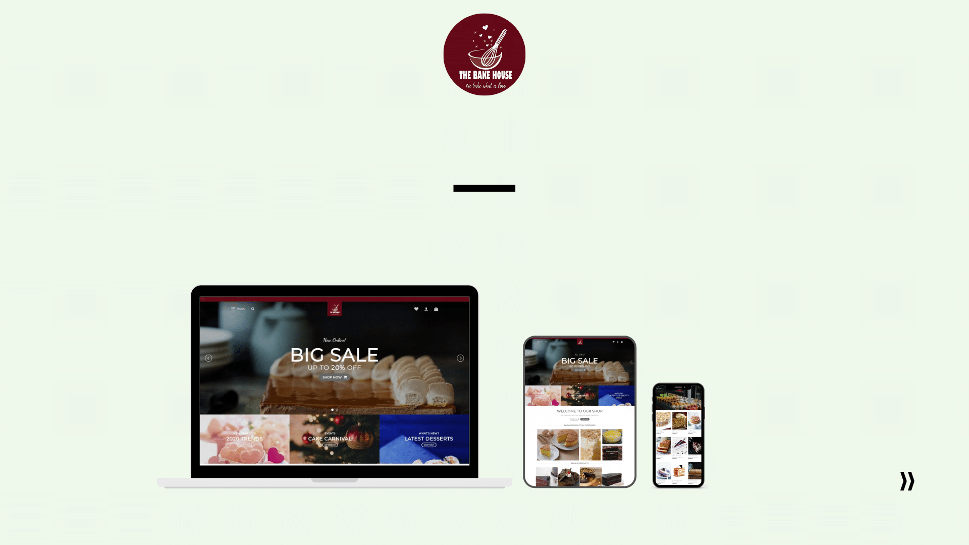 Bakehouse Website Development - Hero